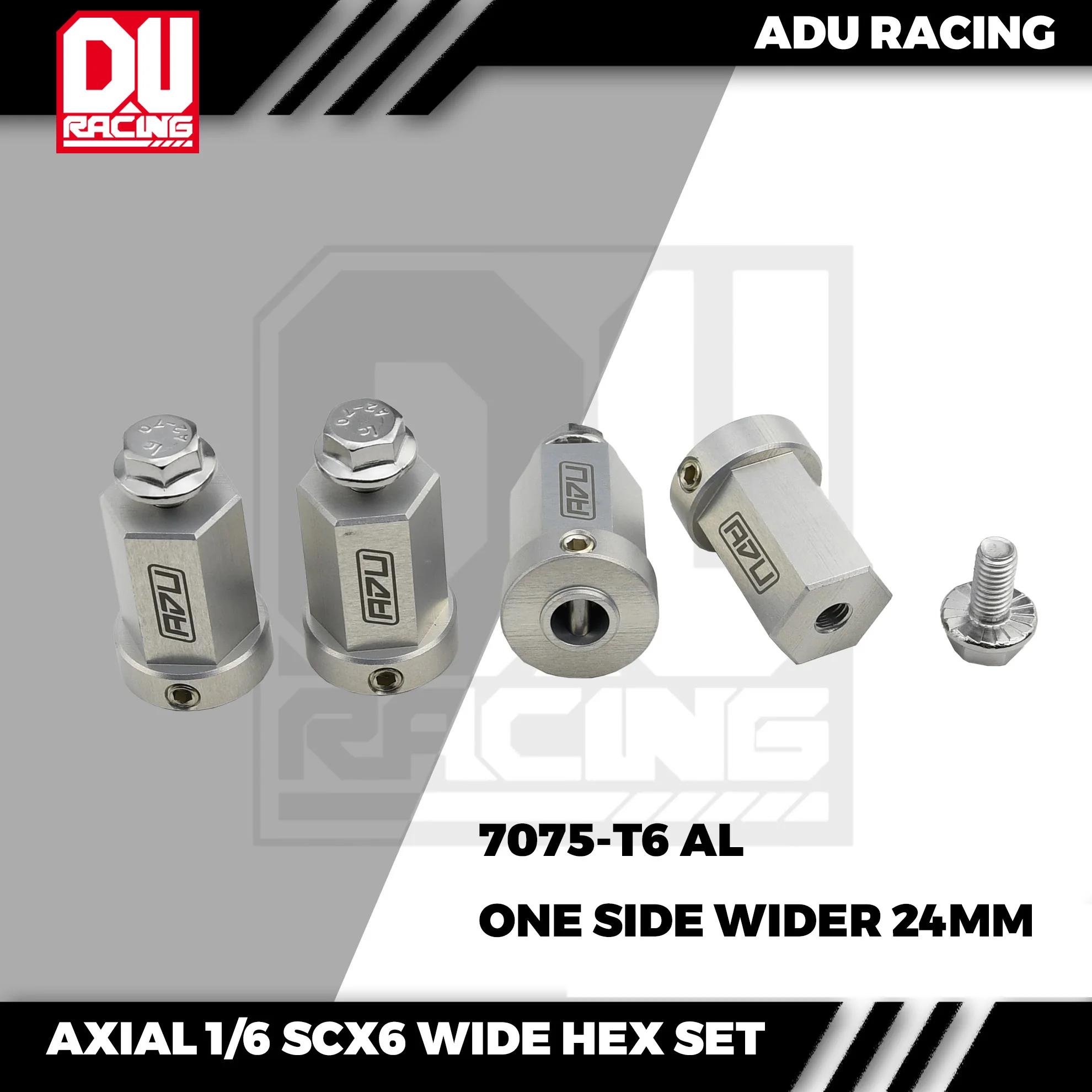 ADU RACING 7075-T6 AL 17mm   , AXIAL 1/6 SCX6  Ʈ ȥ AXIL252011 ,  24mm